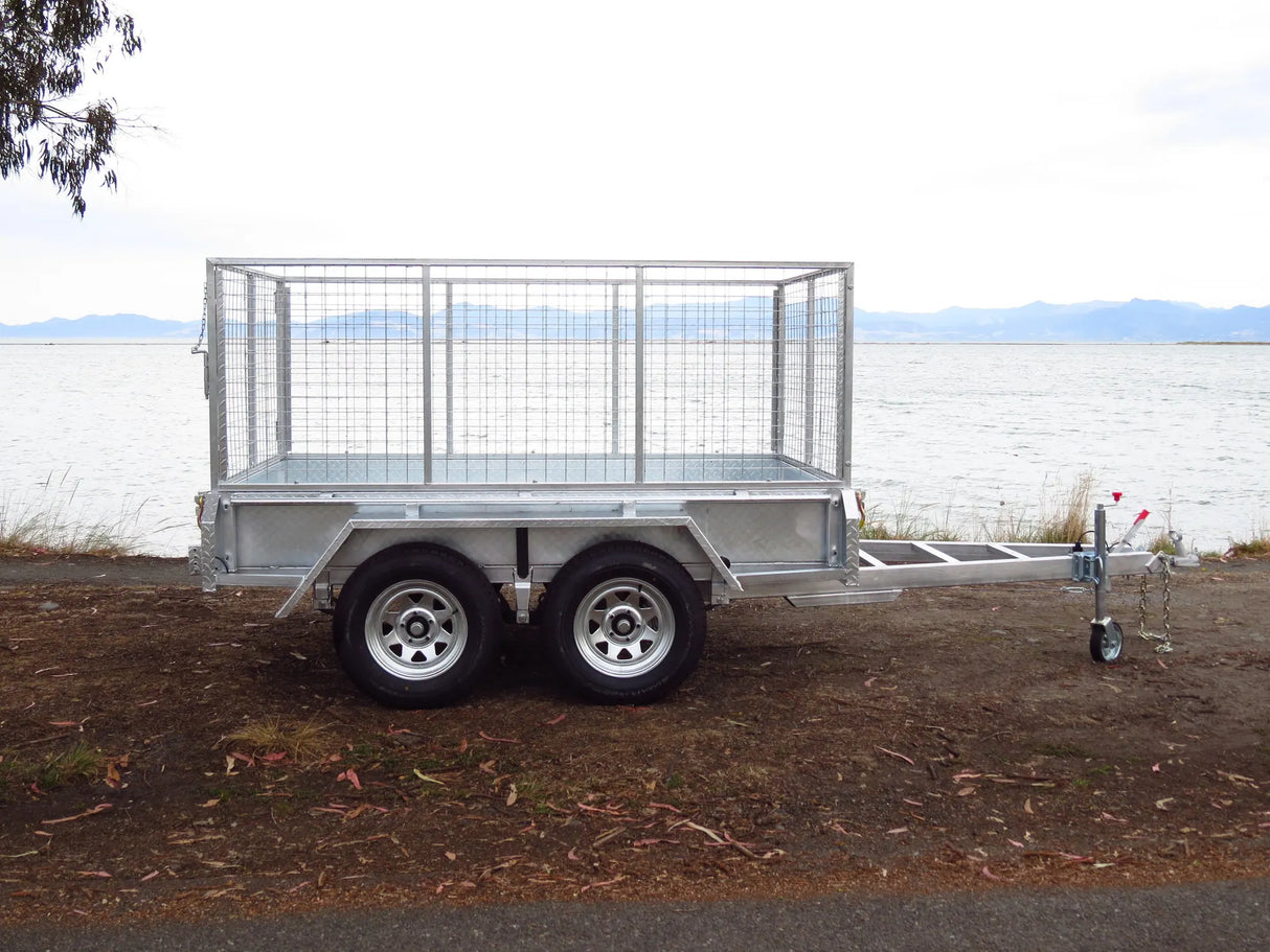 Safari 8x5 Tandem Axle Box Trailer Incl 900mm Cage