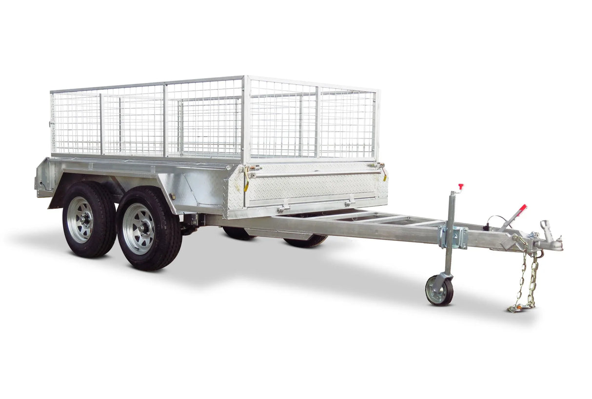 Safari 8x5 Tandem Axle Box Trailer Incl 600mm Cage
