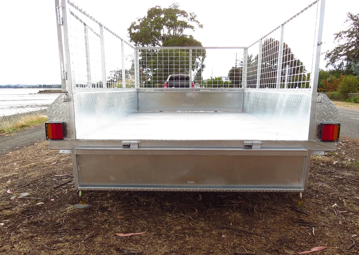 Safari 8x5 Tandem Axle Box Trailer Incl 600mm Cage