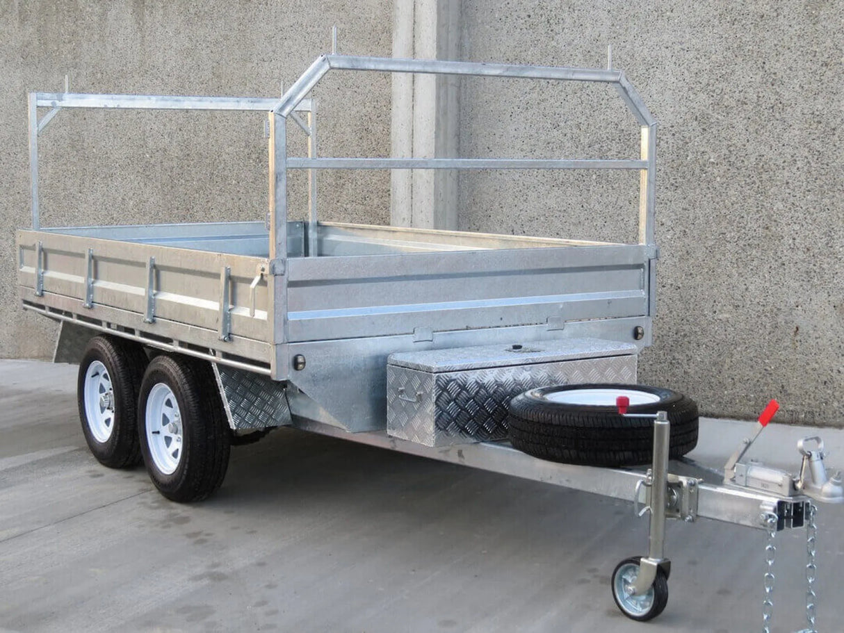 Safari 10x6 Tandem Axle Flatdeck Trailer Optional 1200mm Cage