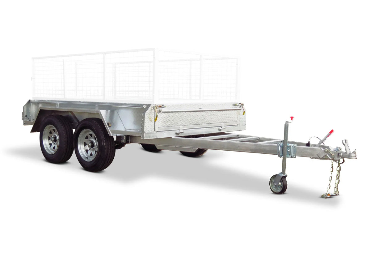 Safari 8x5 Tandem Axle Box Trailer Optional Cage