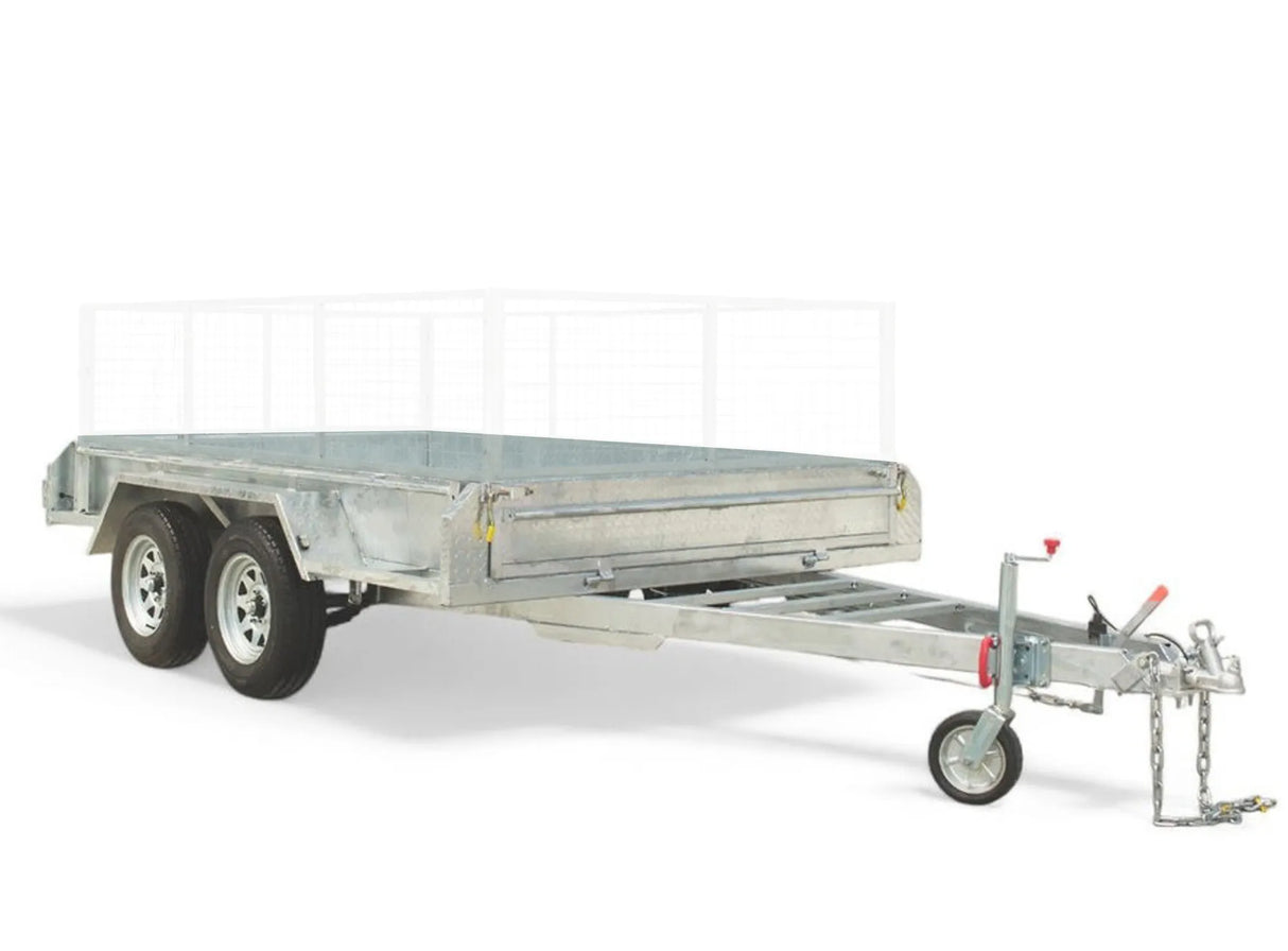 Safari 10x6 Tandem Axle Box Trailer Optional Cage