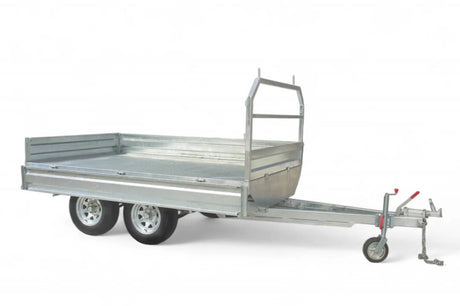 Safari 10x6 Tandem Axle Flatdeck Trailer Optional 1200mm Cage