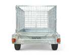 Safari 7x4 Single Axle Box Trailer Incl 900mm Cage