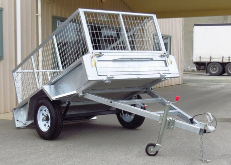 Safari 7x4 Single Axle Box Trailer