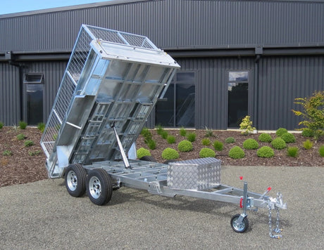 Hydraulic Tipping 10x5 Tandem Axle Box Trailer