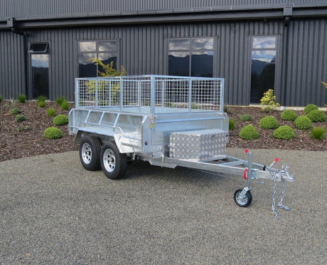 Safari Hydraulic Tipping 8x5 Tandem Axle Box Trailer