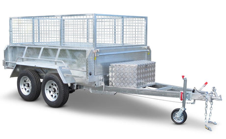 Safari Hydraulic Tipping 8x5 Tandem Axle Box Trailer