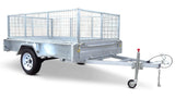 Safari 8x5 Single Axle Box Trailer Incl 600mm Cage