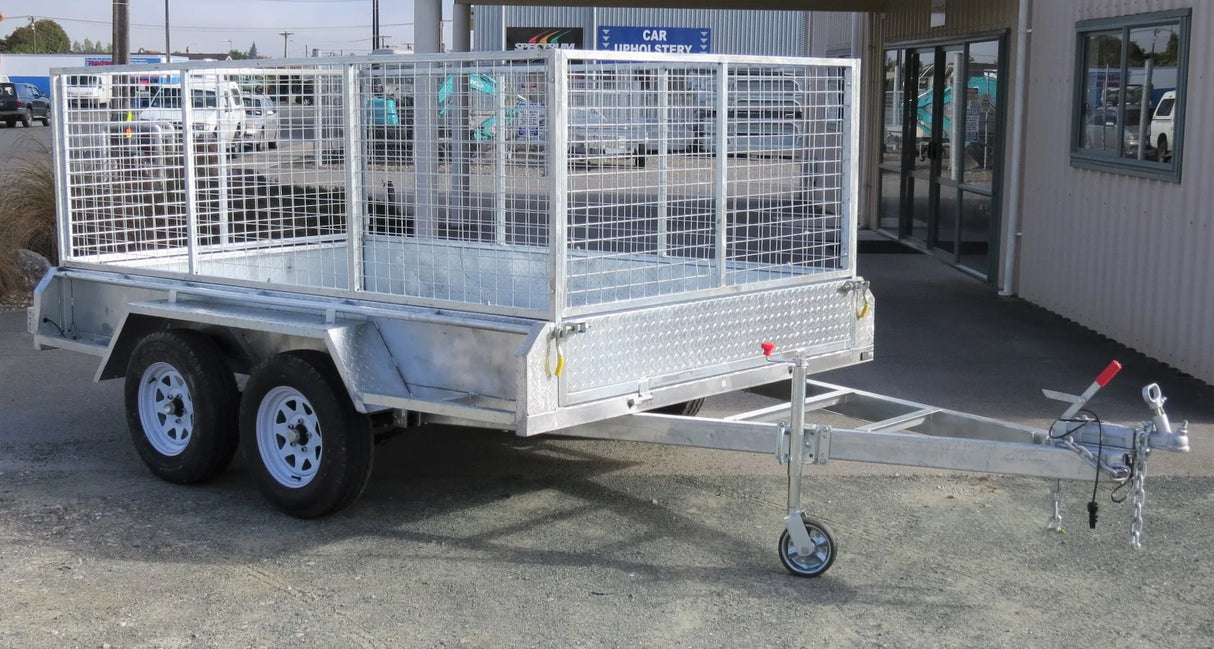Safari 10x5 Tandem Axle Trailer with 900mm Cage