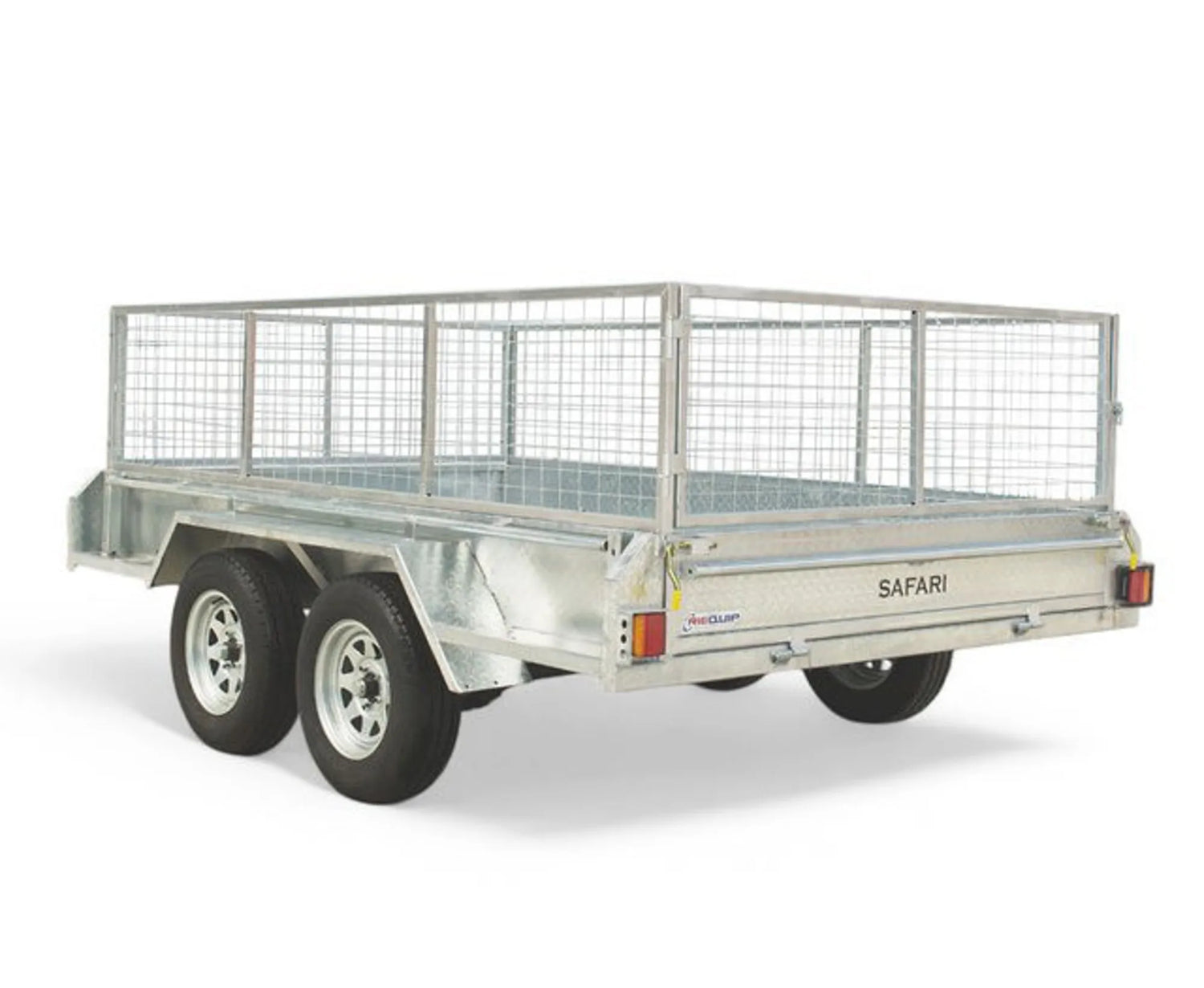 Safari 10x6 Tandem Axle Box Trailer Incl 600mm Cage