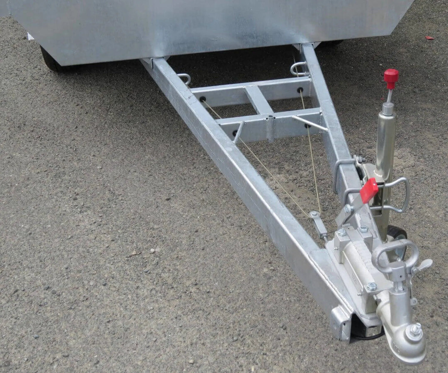 Safari 10x6 Tandem Axle Flatdeck Trailer Optional 1200mm Cage