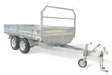 Safari 10x6 Tandem Axle Flatdeck Trailer Optional 1200mm Cage