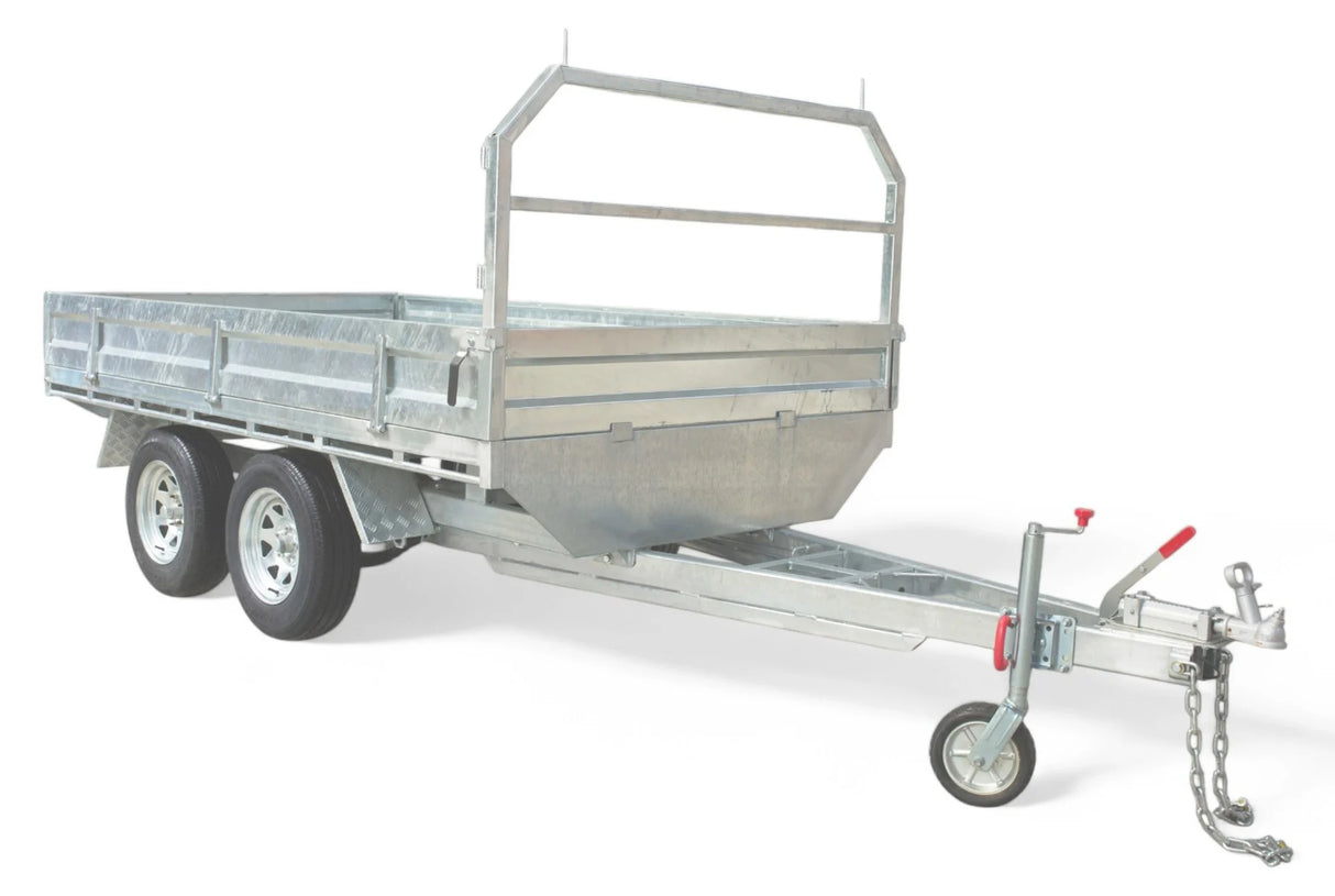 Safari 10x6 Tandem Axle Flatdeck Trailer Optional 1200mm Cage