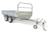 Safari 10x6 Tandem Axle Flatdeck Trailer Optional 1200mm Cage