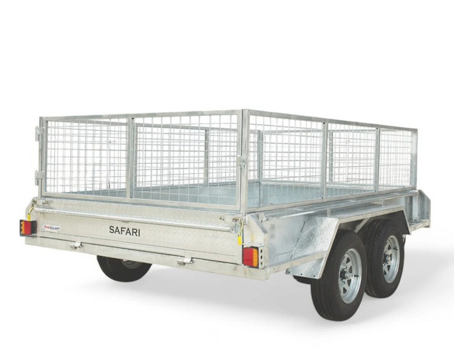 Safari 10x6 Tandem Axle Box Trailer Incl 600mm Cage