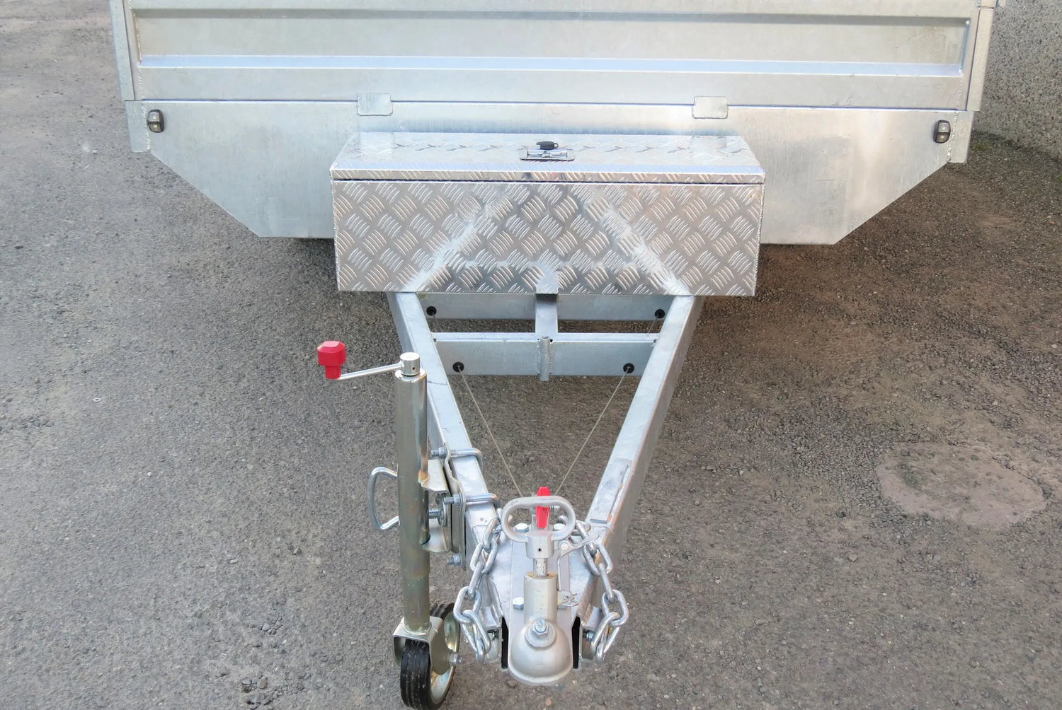 Safari 12x7 Tandem Axle Flatdeck Trailer with Optional 1200mm Cage
