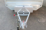 Safari 12x7 Tandem Axle Flatdeck Trailer with Optional 1200mm Cage
