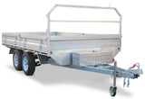 Safari 12x7 Tandem Axle Flatdeck Trailer with Optional 1200mm Cage