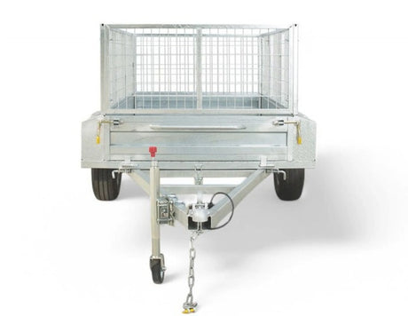 Safari 7x4 Single Axle Box Trailer Incl 600mm Cage