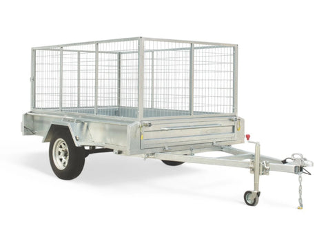 Single Axle Box Trailer Incl 900mm Cage