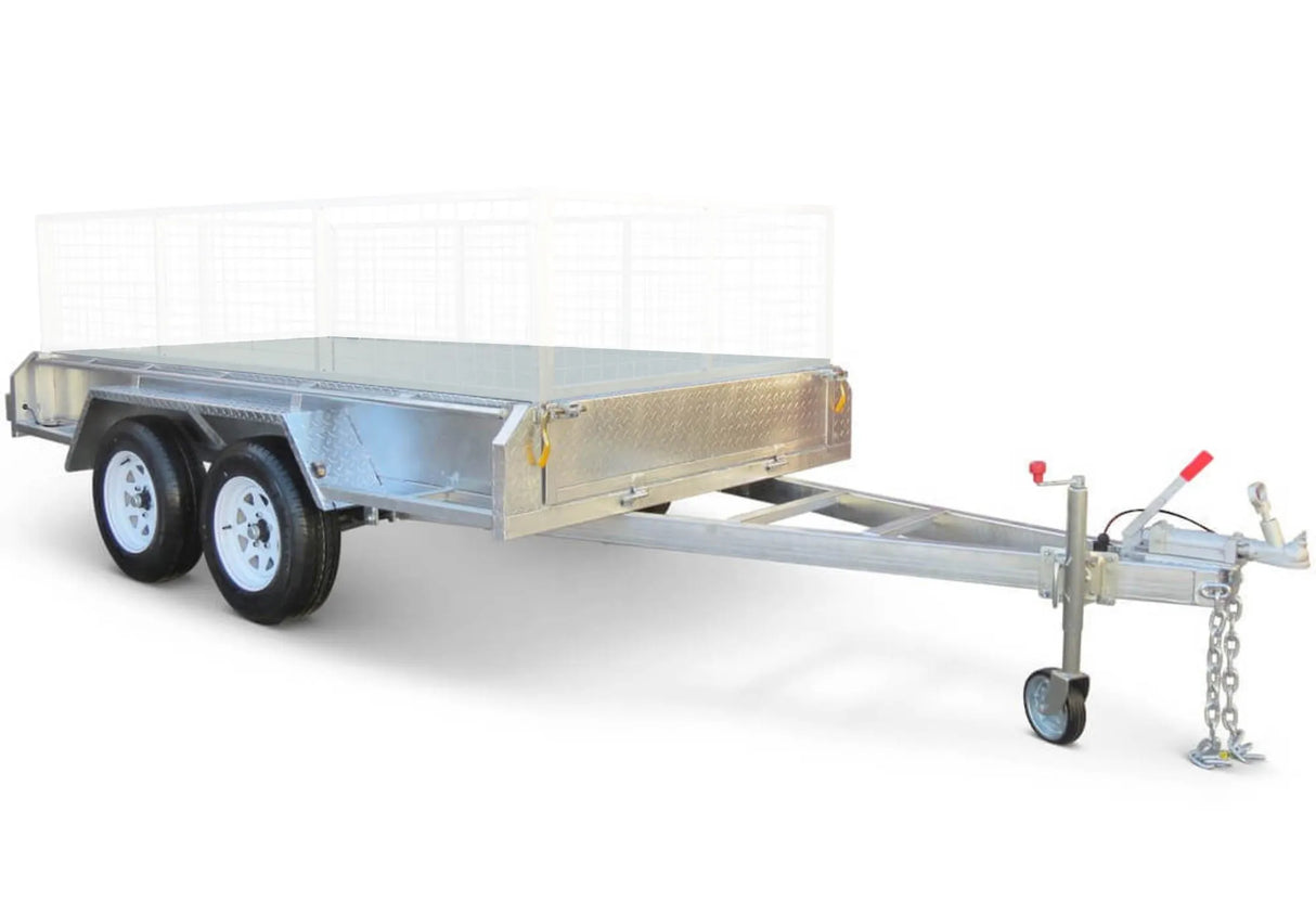 Safari 10x5 Tandem Axle Box Trailer Optional Cage