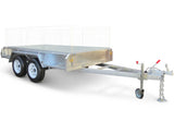 Safari 10x5 Tandem Axle Box Trailer Optional Cage