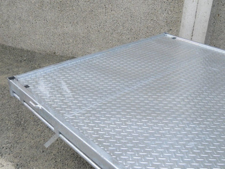 Safari 10x6 Tandem Axle Flatdeck Trailer Optional 1200mm Cage