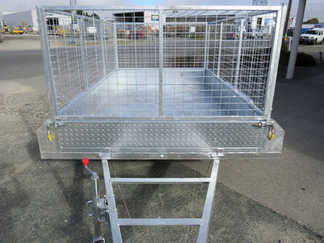 Safari 10x5 Tandem Axle Trailer with 900mm Cage