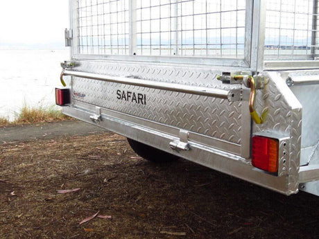 Safari 8x5 Tandem Axle Box Trailer Incl 900mm Cage